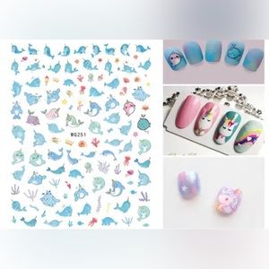$1 NAIL STICKER SHEET. NEW. $1 WITH ANY $10 ORDER OR MORE